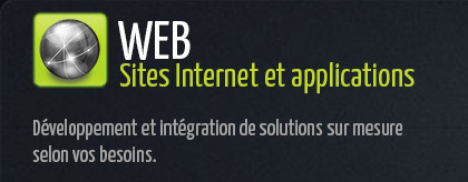Sites Internet et applications Web