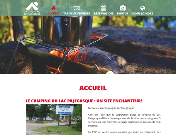 Site de Camping Pajegasque