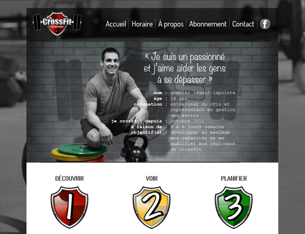 Site de CrossFit La Sarre