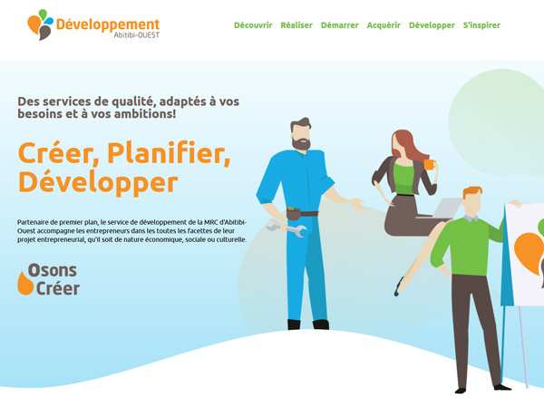 Site de MRCAO Dveloppement