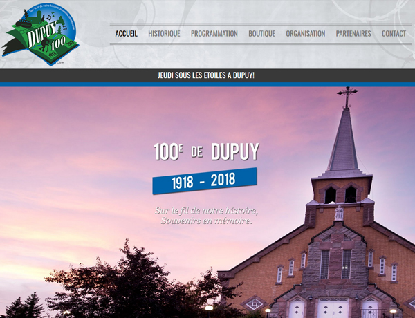 Site de 100e Dupuy