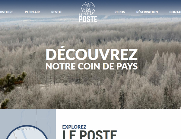 Site de Le poste