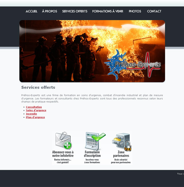 Site de Prhos Experts