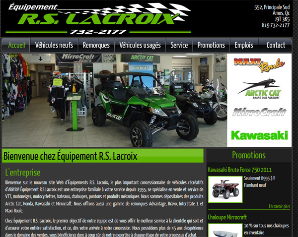 Site de RS Lacroix