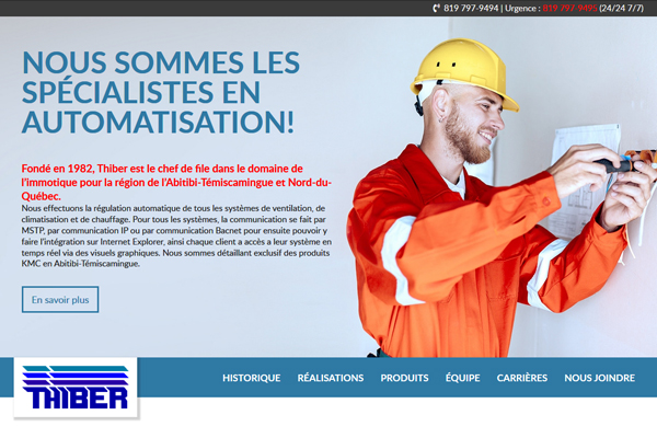 Site de Thiber Lte